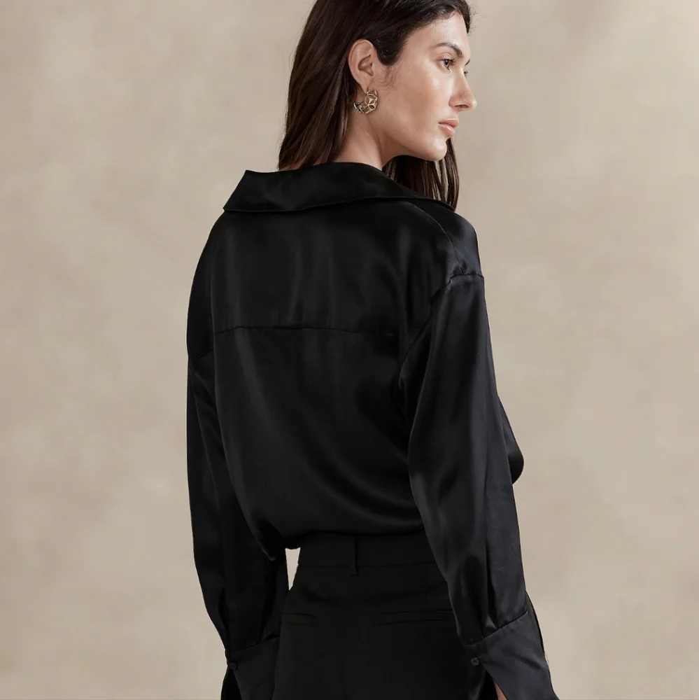 Gorgeous Bliss Silk Resort Shirt - Picture 2 of 6